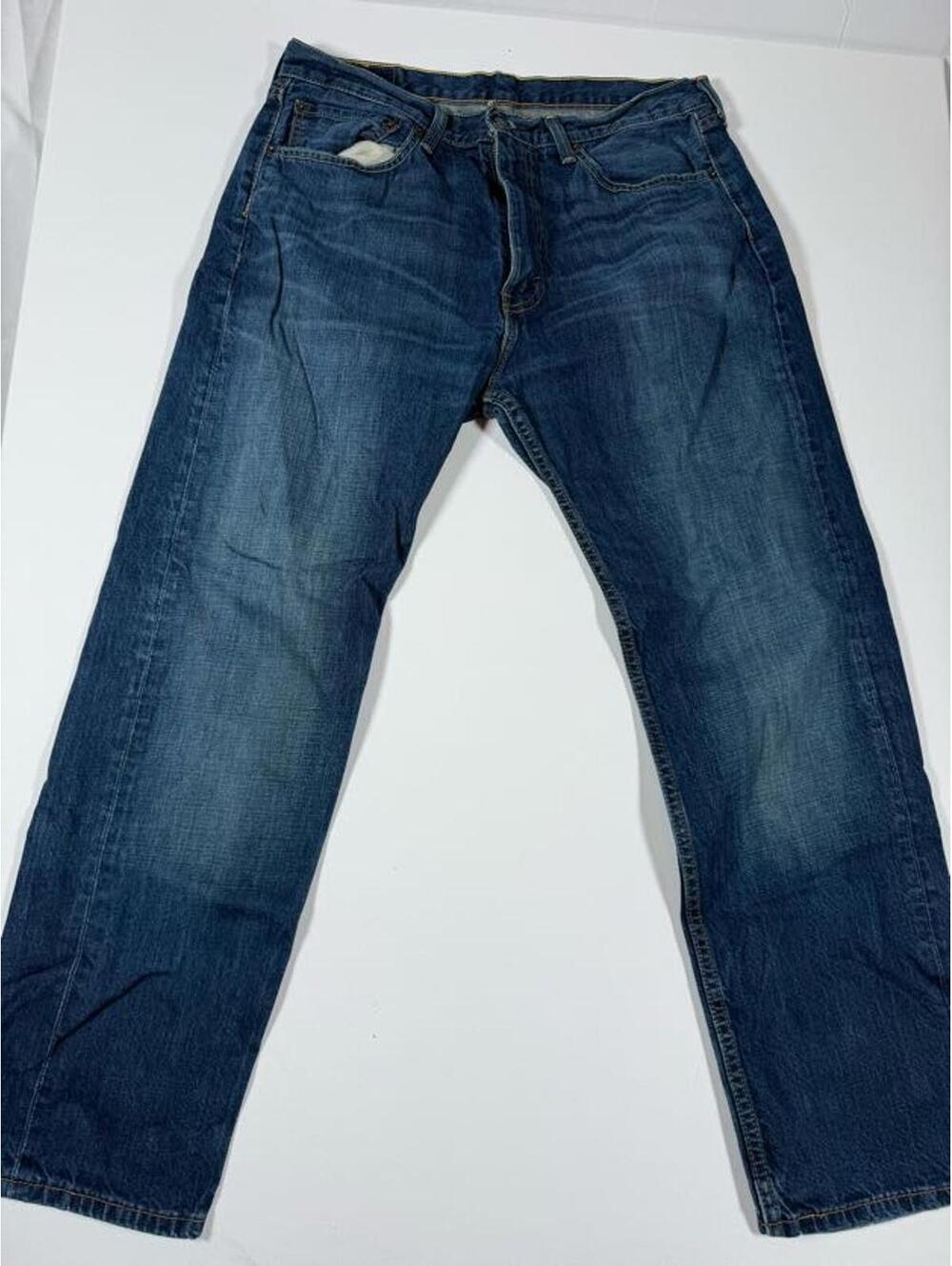 Levi's Men's 505 Blue Denim Jeans W36 L30 - From 2014